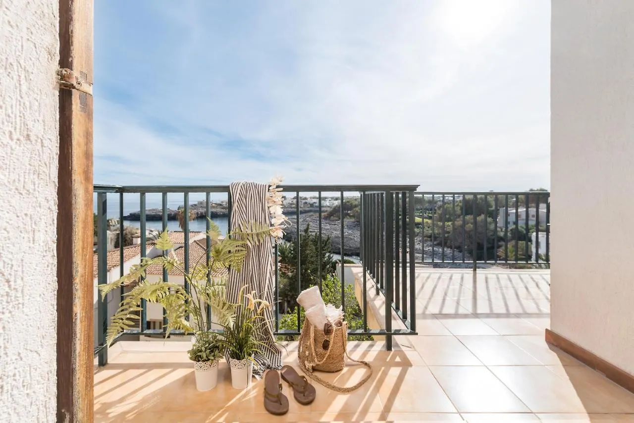 New! Apartment Harmonia, Front Sea View, Cala Marsal Beach 300M Portocolom