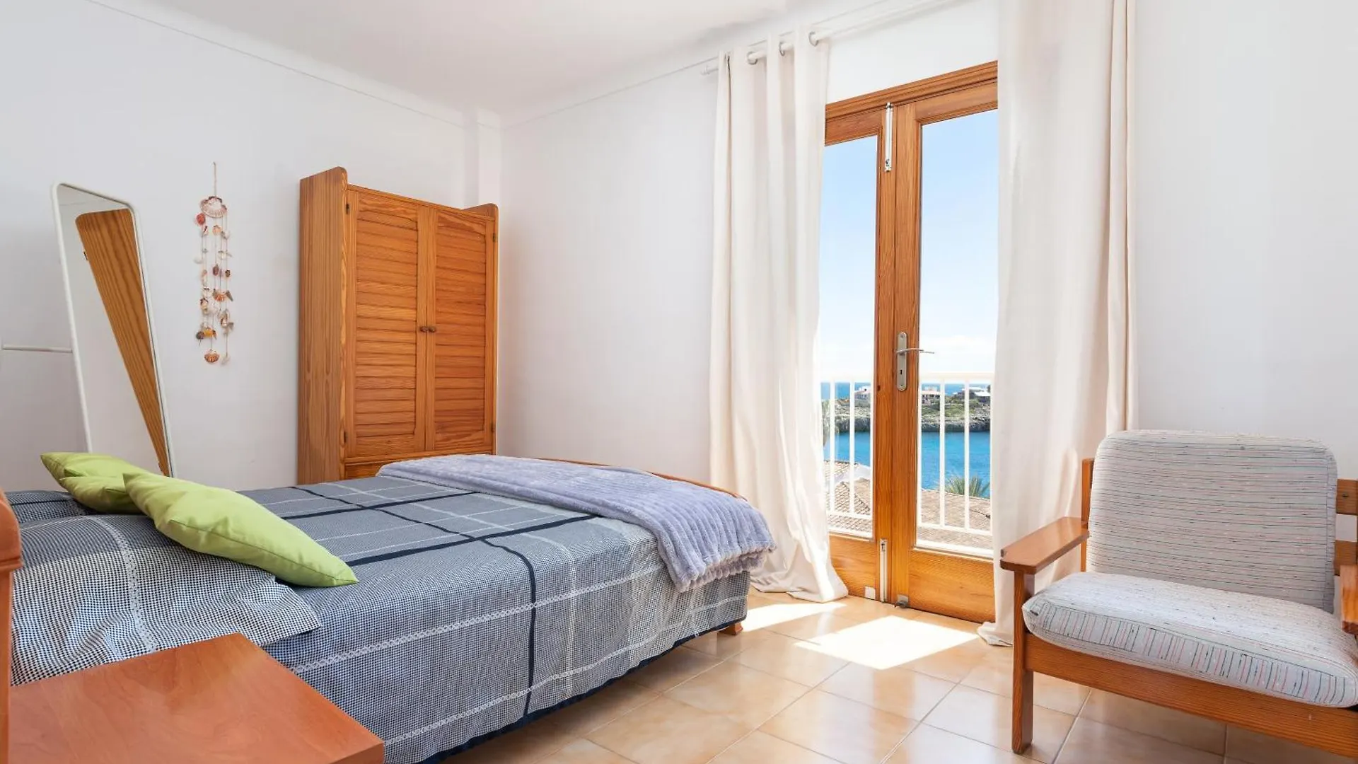 New! Apartment Harmonia, Front Sea View, Cala Marsal Beach 300M Portocolom  Spagna